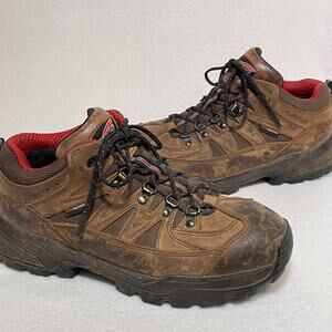 Red Wing Boots Truhiker Mens 9 D Brown Leather Waterproof 8672 Hiking Sneakers.